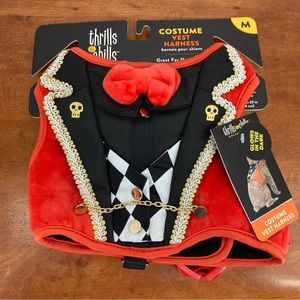 ❤️‍🔥 (5/20) Thrills & Chills Jester Costume Vest Glow in the Dark Harness